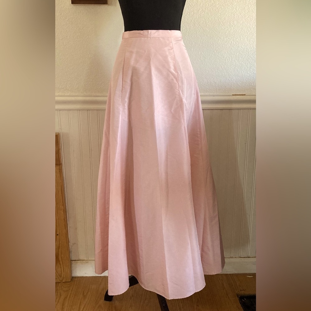 Super Rare 1990s NWT Express World Brand Pink Cinderella Maxi Skirt Sz 1/2